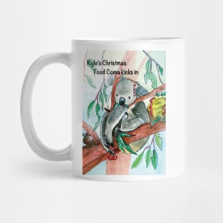 Koala Christmas card Mug